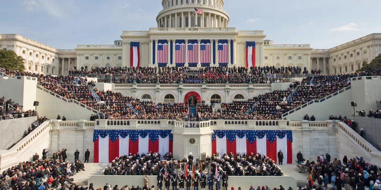 Election Coverage, part 1: Chart for the Presidential Inauguration