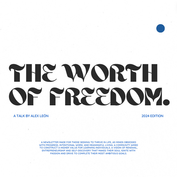 what’s freedom worth for you?