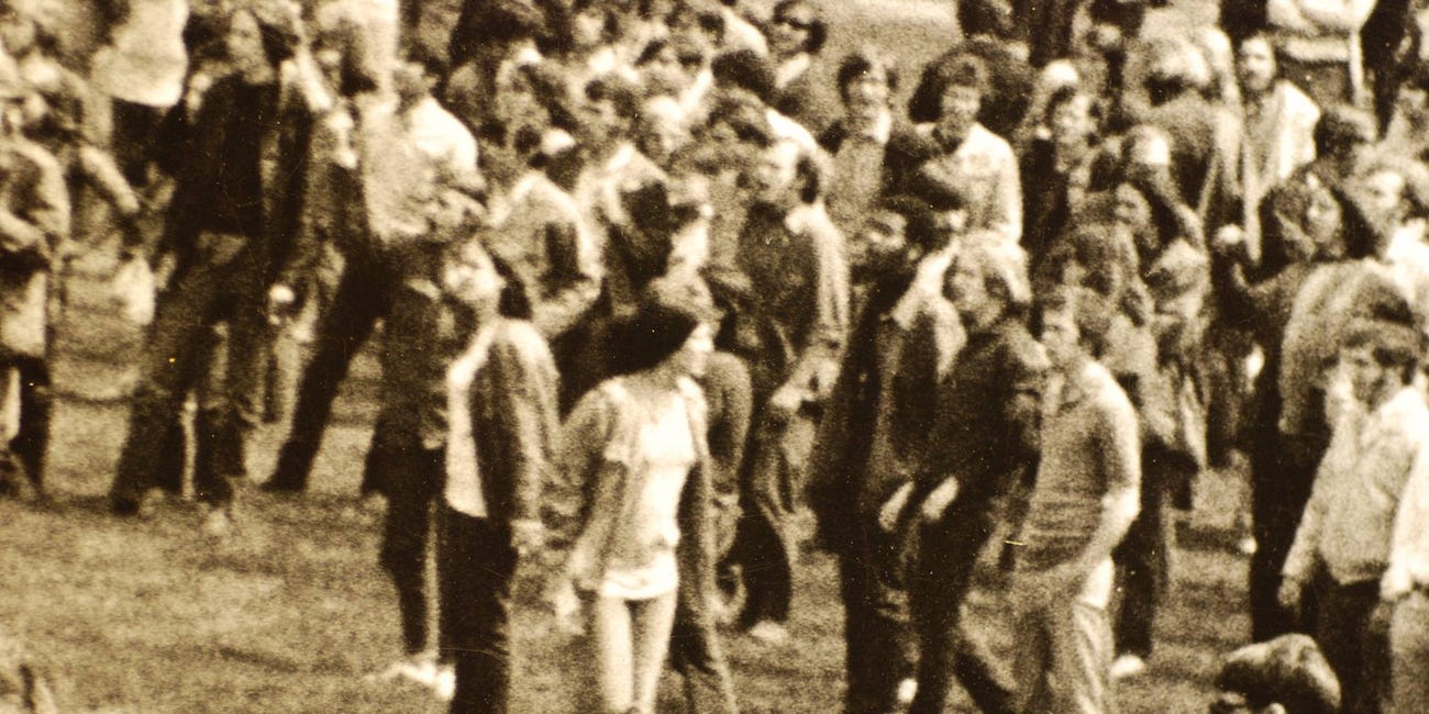 Interview with Laurel Krause on the 1970 Kent State shootings. SUNY New Paltz arrests 133. Are you your lover?
