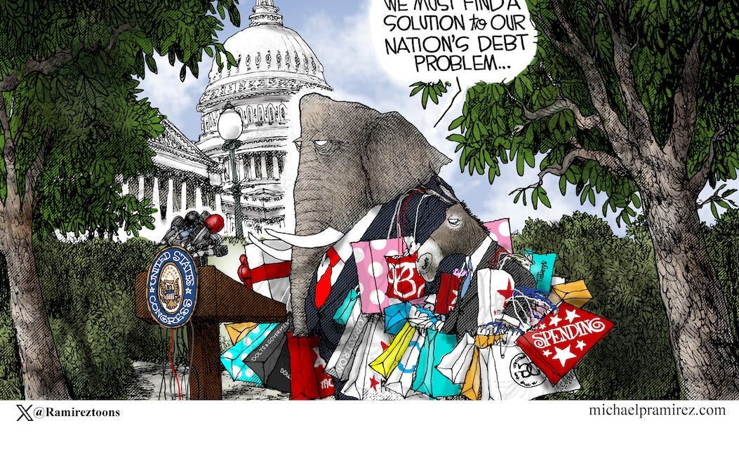 Michael Ramirez: Shopping Spree 06-24-24