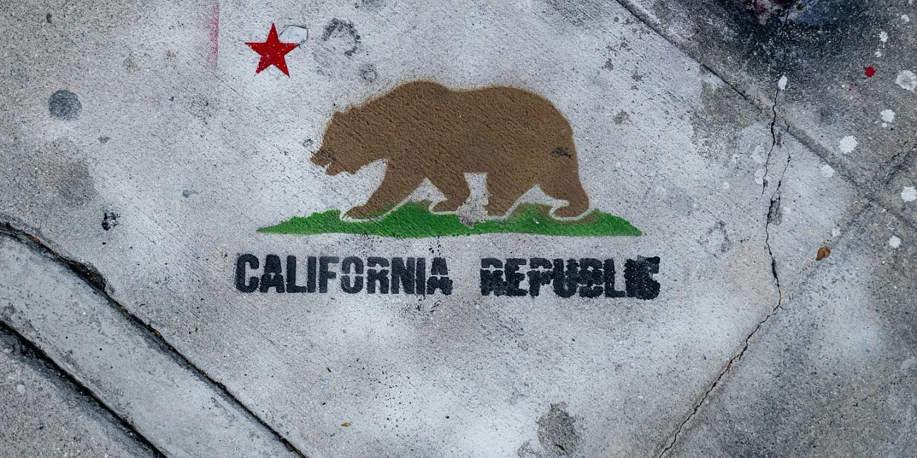 The Great Replacement in California