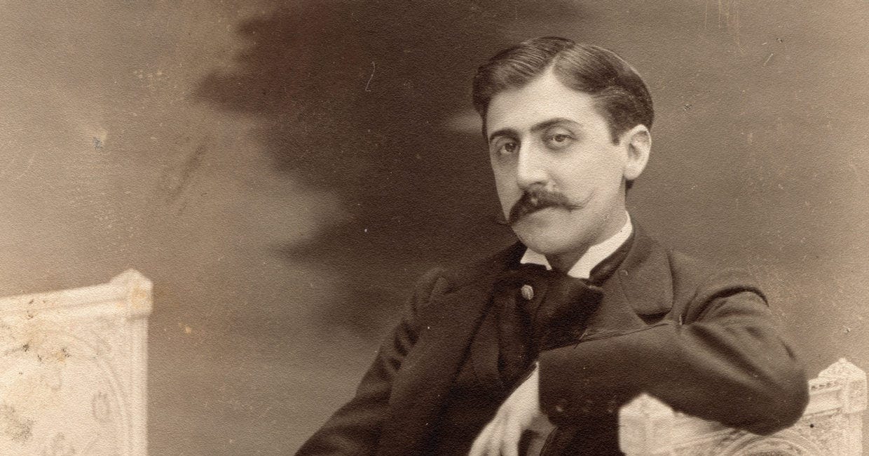 Chapter list for my book on Marcel Proust