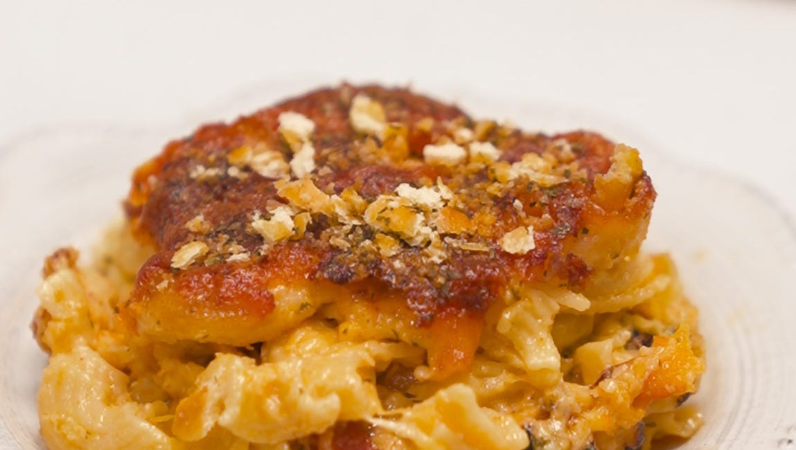 Lupcheong Mac & Cheese - an Asian twist to the classic 