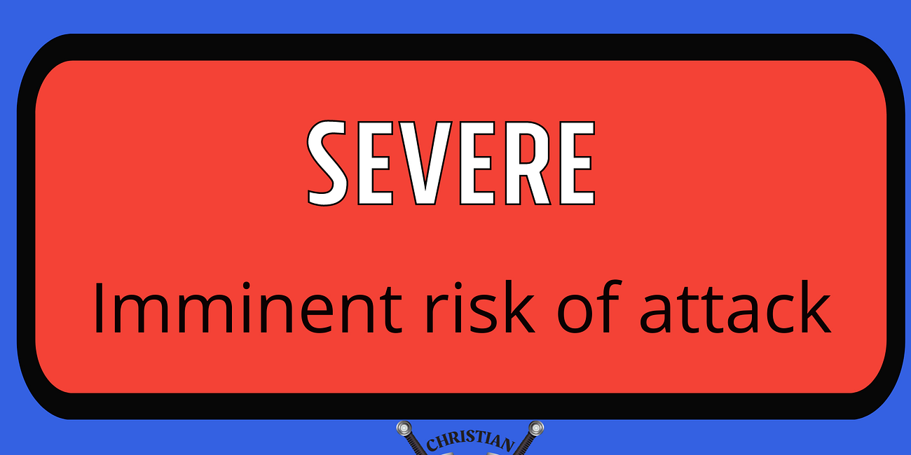 ALERT: CSTLS IS NOW SEVERE | IMMINENT THREAT OF AN ATTACK