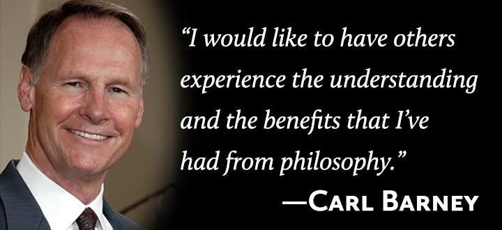 The Times Smiles and Sneers at Carl Barney, Ayn Rand, and Private Colleges