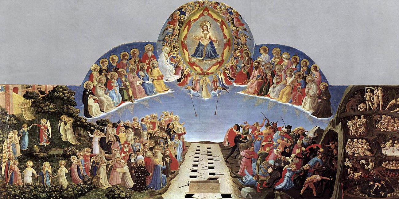 Fra Angelico’s Last Judgment and Hallowtide