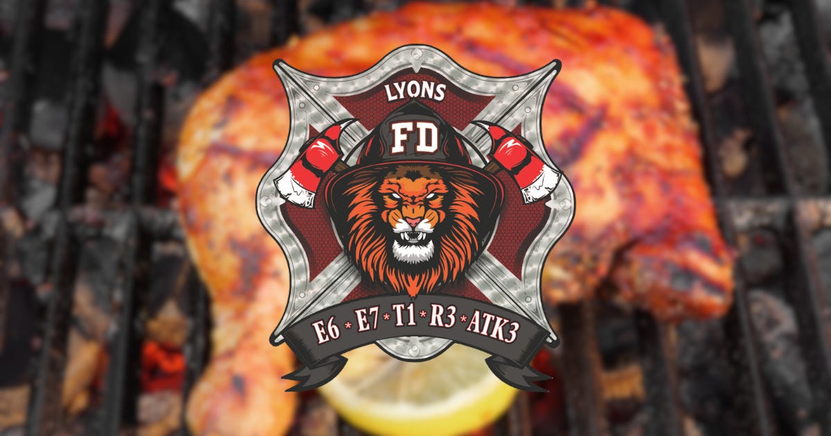 Lyons Fire Department to Host Chicken BBQ Fundraiser on February 23