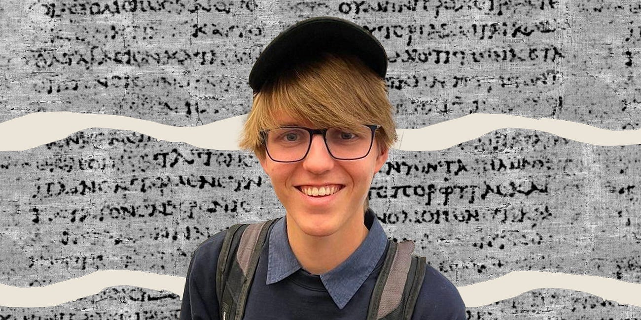 The 22-Year-Old Who Unlocked the Secrets of Ancient Rome