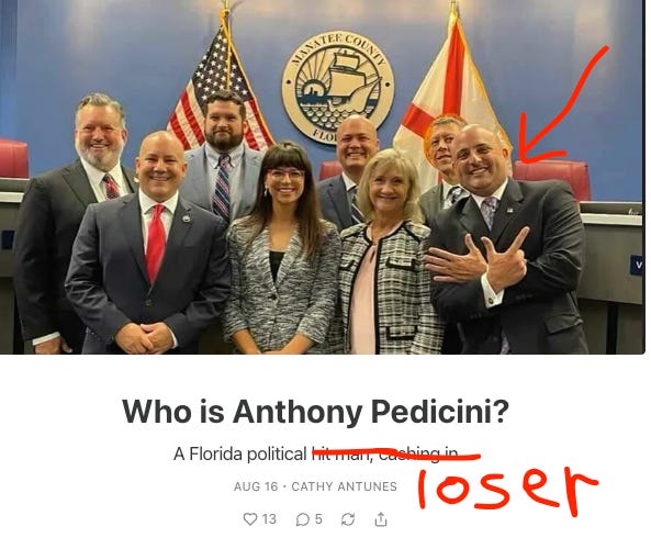 DeSantis and Pedicini take a beating; Canady's speakership is probably in jeopardy