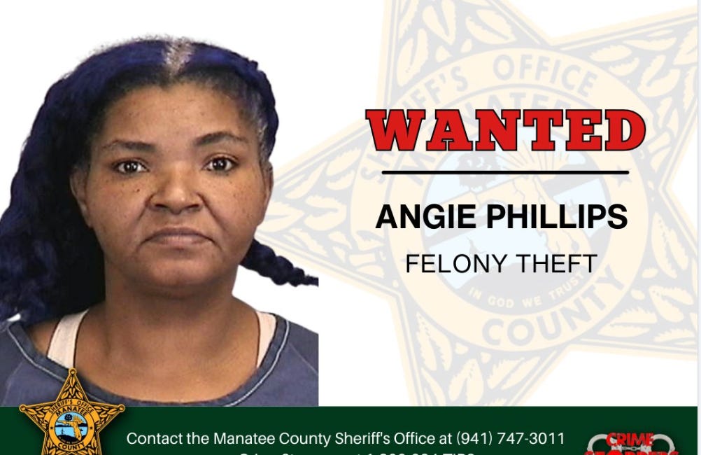 Bradenton Woman Wanted in Connection with Multiple Felony Theft Charges