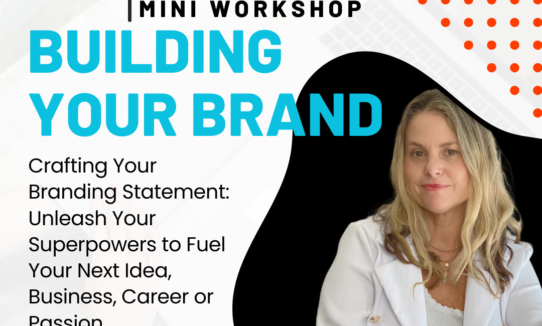 Register for Online Mini Workshop: Building Your Brand 