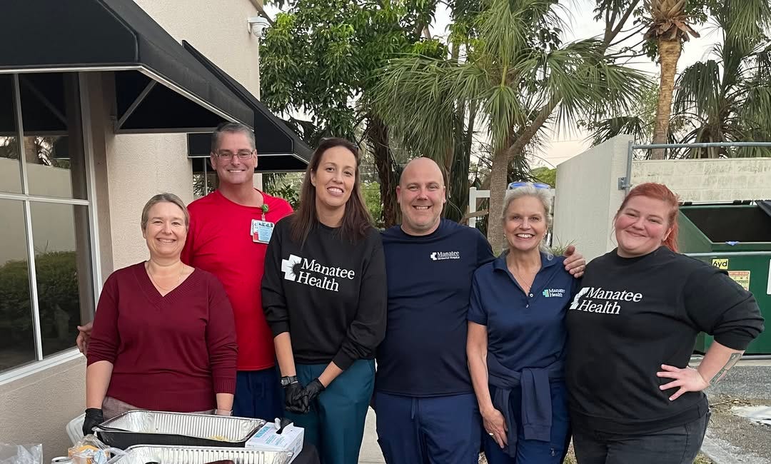 Manatee Memorial Hospital Spreads Holiday Cheer at HOPE Family Services
