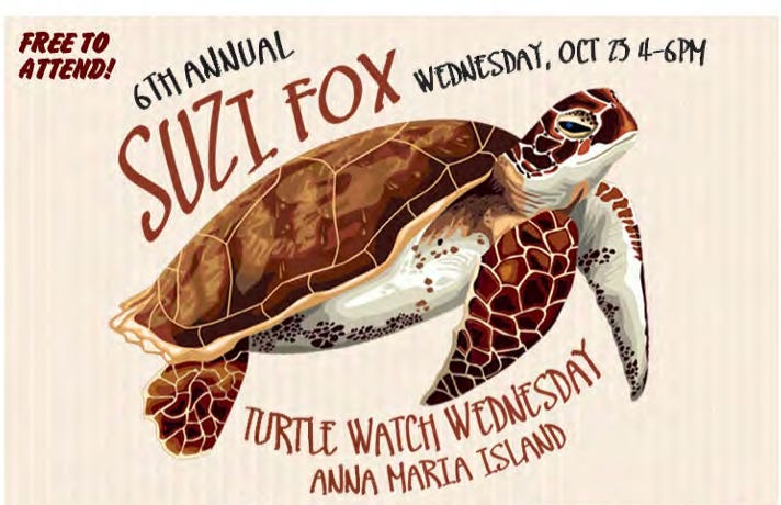 6th Annual “SUZI FOX TURTLE WATCH WEDNESDAY”