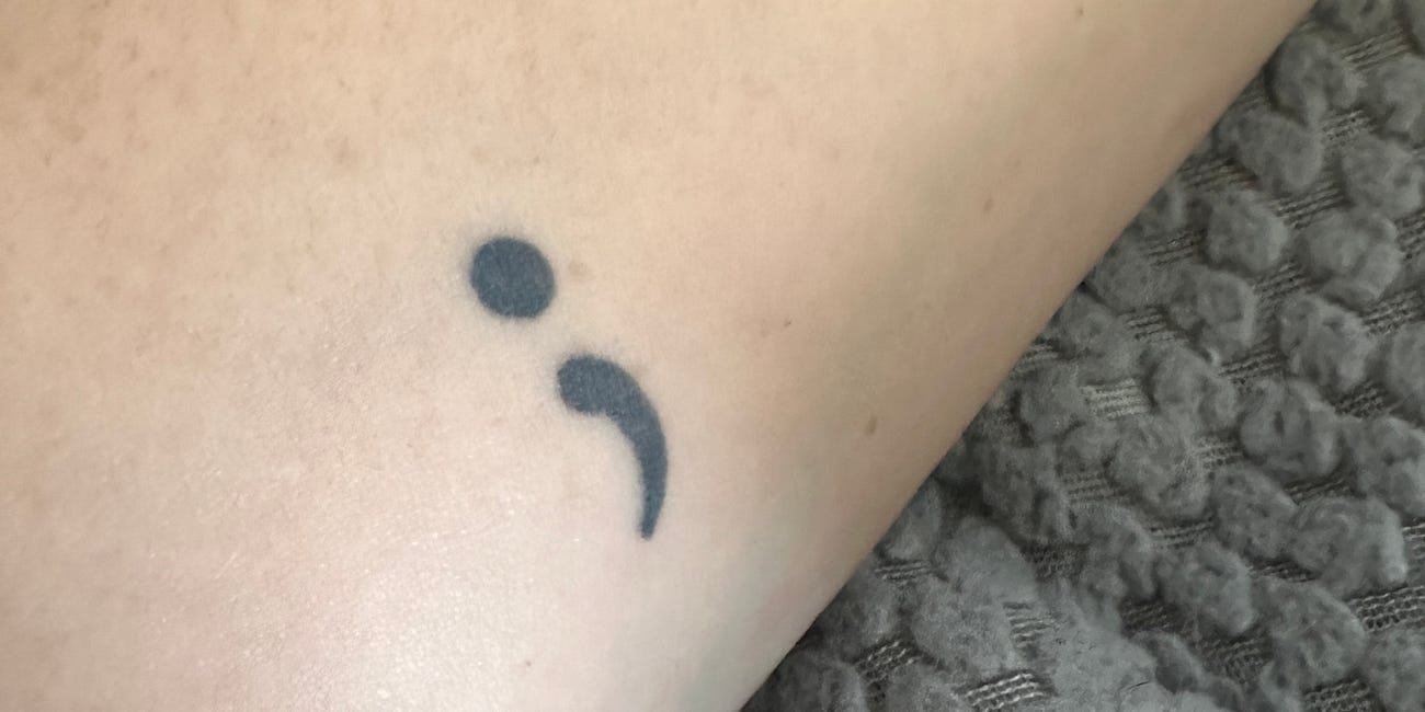 Semi;Colon: A Grief Tattoo Story