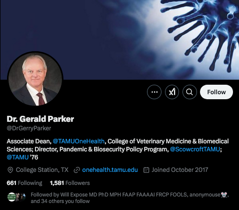 Trump nominates Enterotoxin, Anthrax and Nuclear Bomb Mass Killing expert Gerald Parker