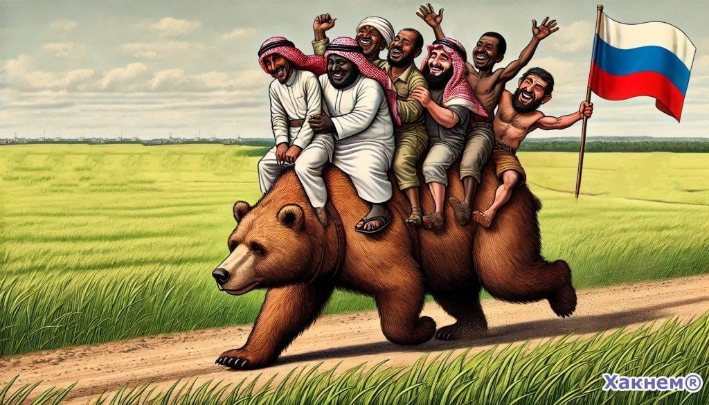 Putin Has Already Drafted a Plan to Replace Russians With Africans