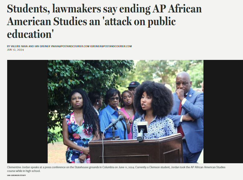 Open Letter on AP African American Studies