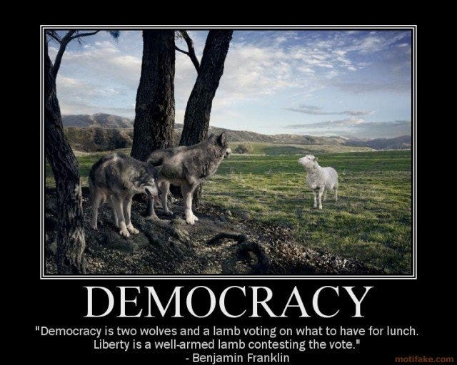  All The Pearl Clutching About Saving Or Destroying "Our Sacred Democracy" When The U.S. Is ACTUALLY A Constitutional Republic!