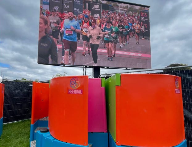 Marathon de Londres : l'urine devient un engrais durable