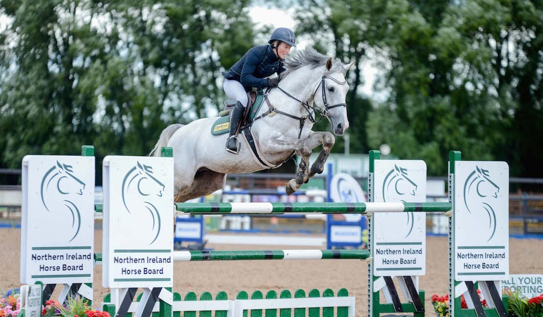Summer show jumping at The Meadows