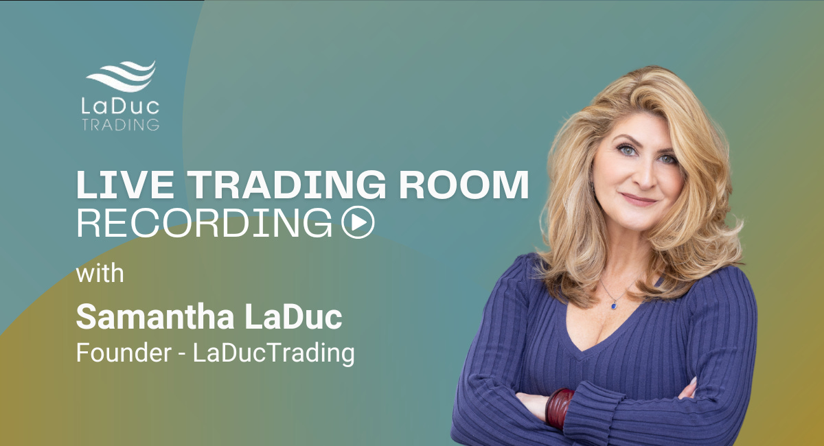 Samantha's Recorded Live Trading Room - 3/20/25