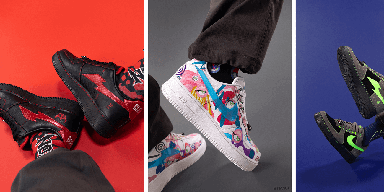 【RTFKT x Nike Air Force 1】CLONE XデザインのNikeエアフォース1が販売！！NFT×フィジカルグッズの最先端事例となる