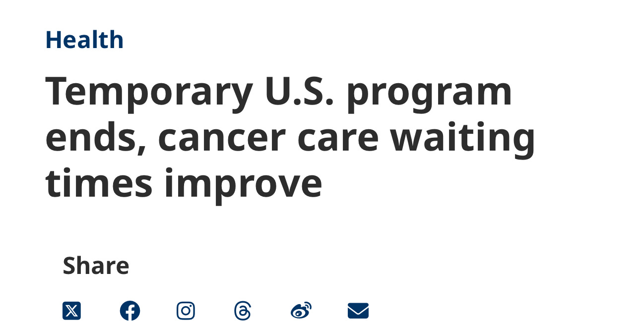 Eby Government Won’t Renew Contracts with US Clinics for BC Cancer Treatments 