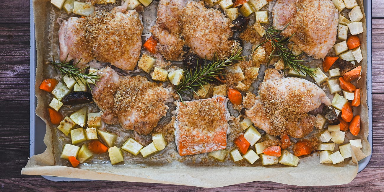 ONE TRAY CHICKEN DINNER