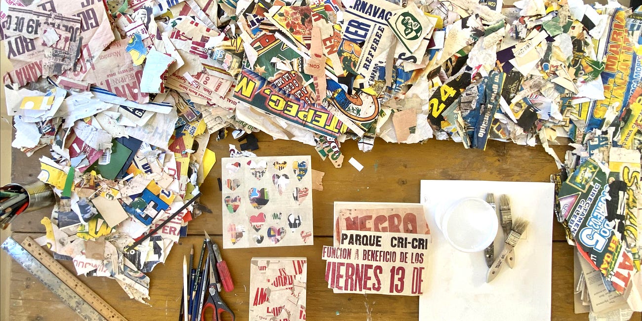 All an Artist gets to Keep is his Trail.
