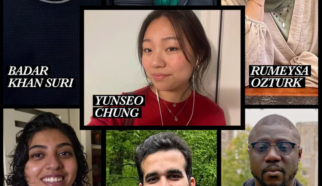 The U.S. is Disappearing Students for Opposing Genocide