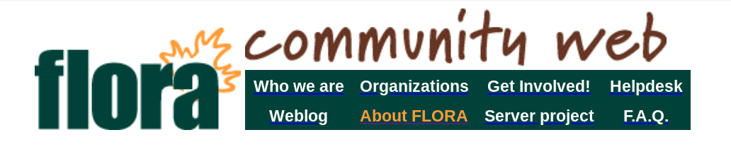 Winding down FLORA.org after more than 22 years.
