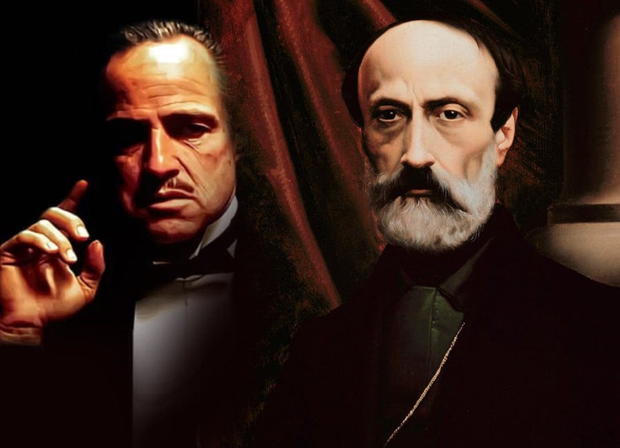 Mazzini as the one and only Godfather to the Sicilian Mafia