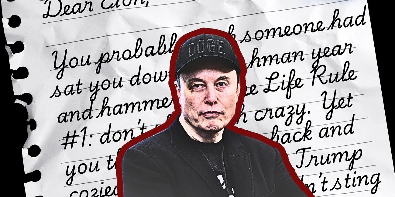 An Open Letter to Elon