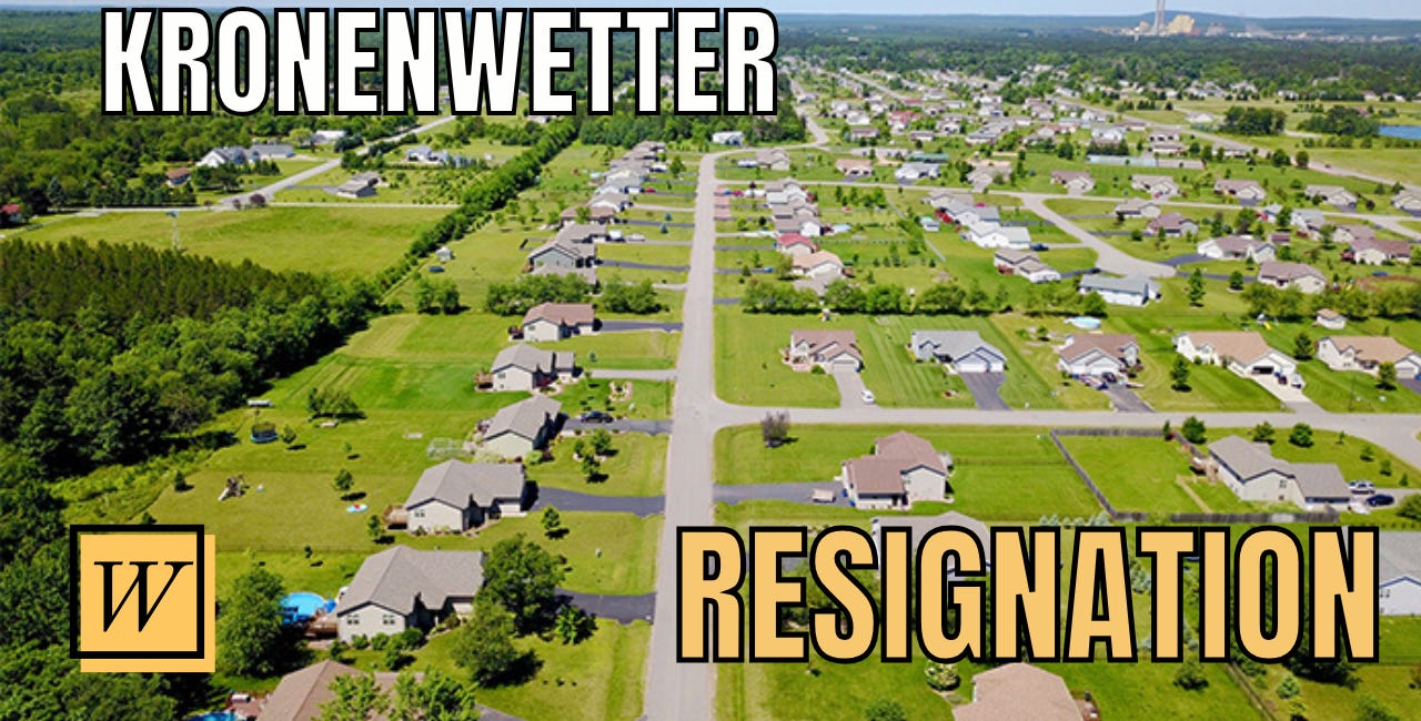 Village clerk the latest to resign from Kronenwetter 