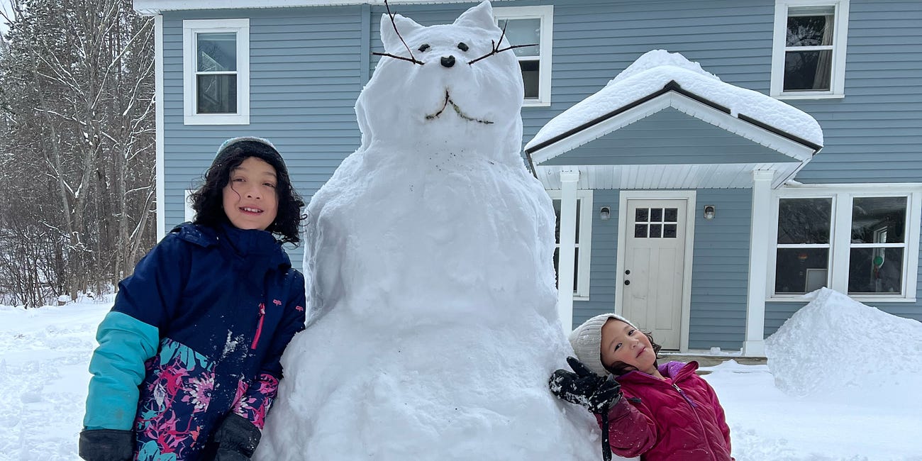 Snow Sculptures (A photo essay) 