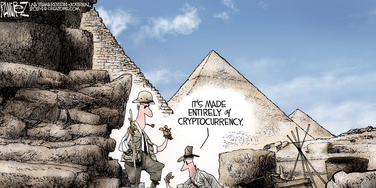 Michael Ramirez: Pyramid Scheme 12-23-24