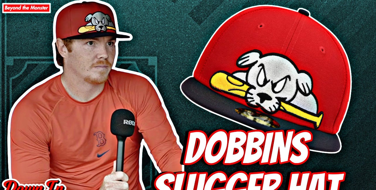 Hunter Dobbins on why he picked the Sea Dogs Slugger hat for his Double-A starts