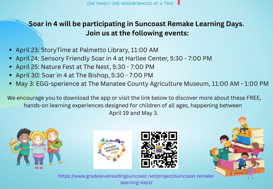 Soar in 4 Launches Interactive Events for Suncoast Remake Learning Days