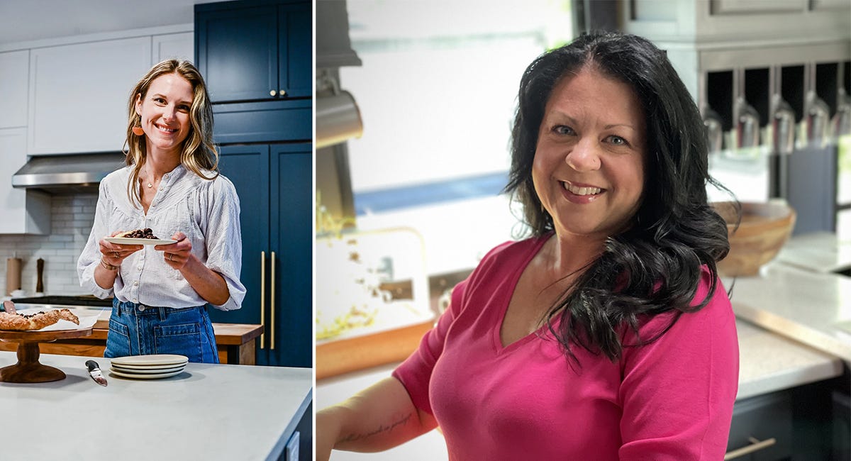 Size Doesn't (always) Matter: A LIVE Tour of Two Kitchens 