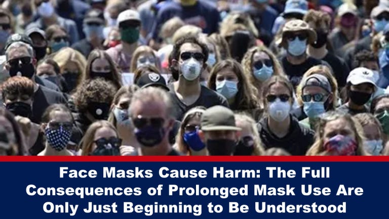 Οι Μάσκες Προσώπου Προκαλούν Βλάβη: Οι Πλήρεις Συνέπειες Της Παρατεταμένης Χρήσης Μάσκας Μόλις Αρχίζουν Να Γίνονται Κατανοητές