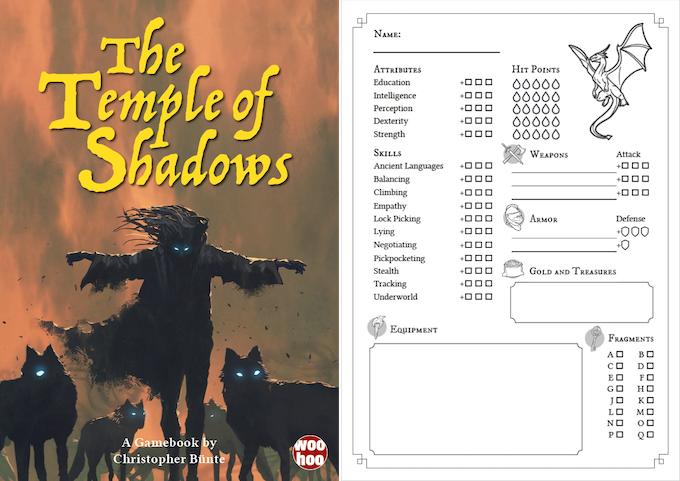 Gamebooks Unleashed #1: The Temple of Shadows
