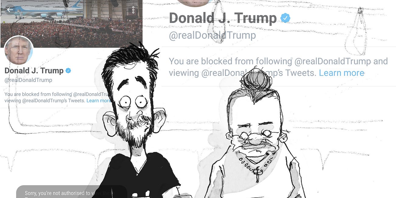 The Night Trump Blocked Me on Twitter.