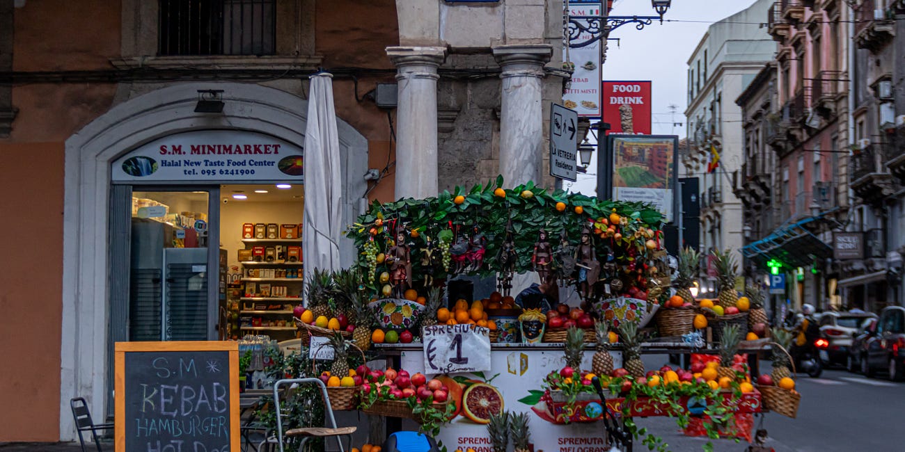 A weekend in Catania, Sicily