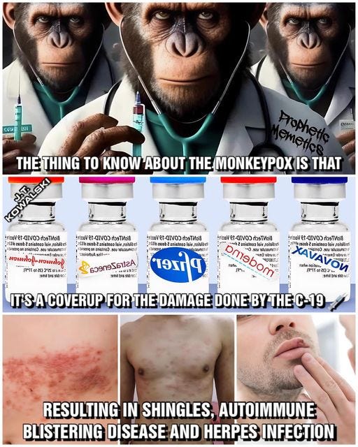 WHO calls "Mon#ey Pox" a "viral virus" Plandemic