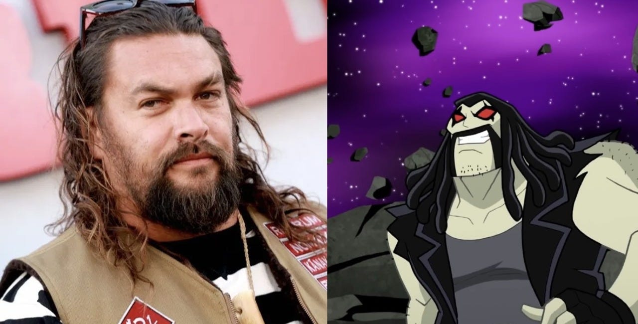 Jason Momoa Hops DC Universes, Rides In As Lobo For 'Supergirl: Woman Of Tomorrow'