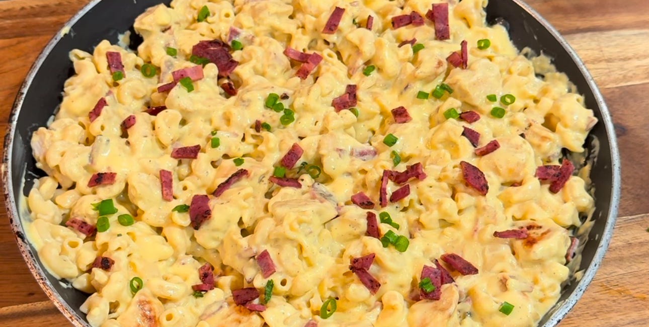Bacon Ranch Chicken Protein Mac & Cheese: A Budget-Friendly, High-Protein Meal Prep