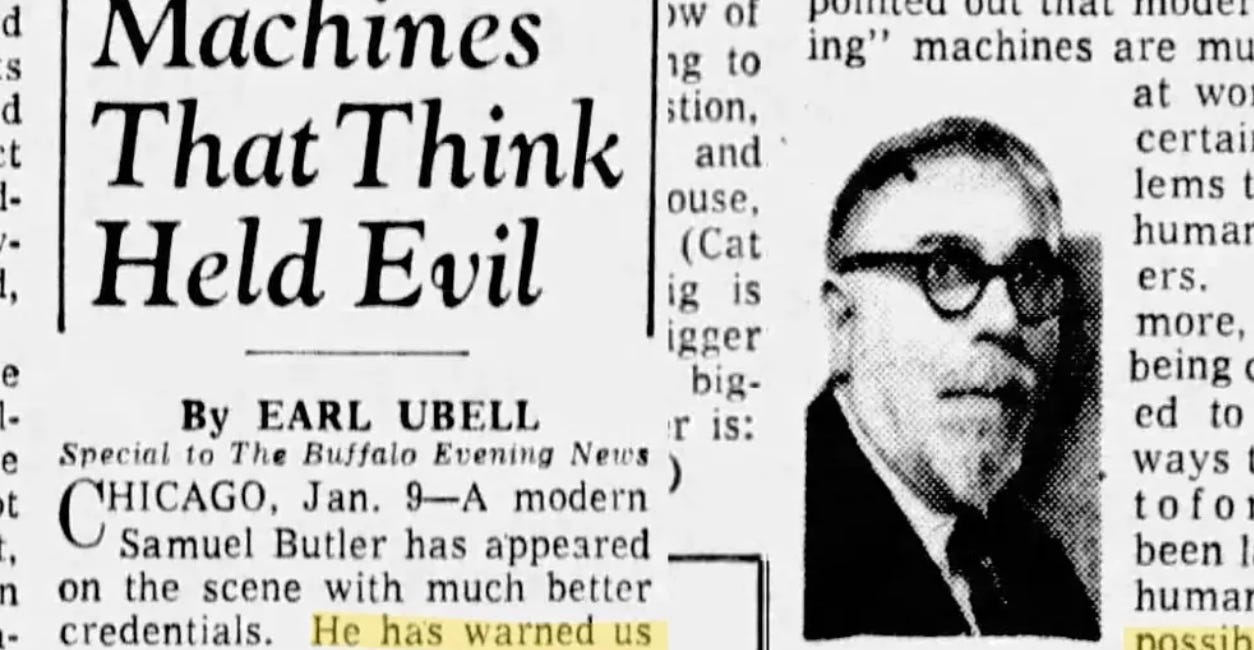 The Original AI Doomer: Dr. Norbert Wiener