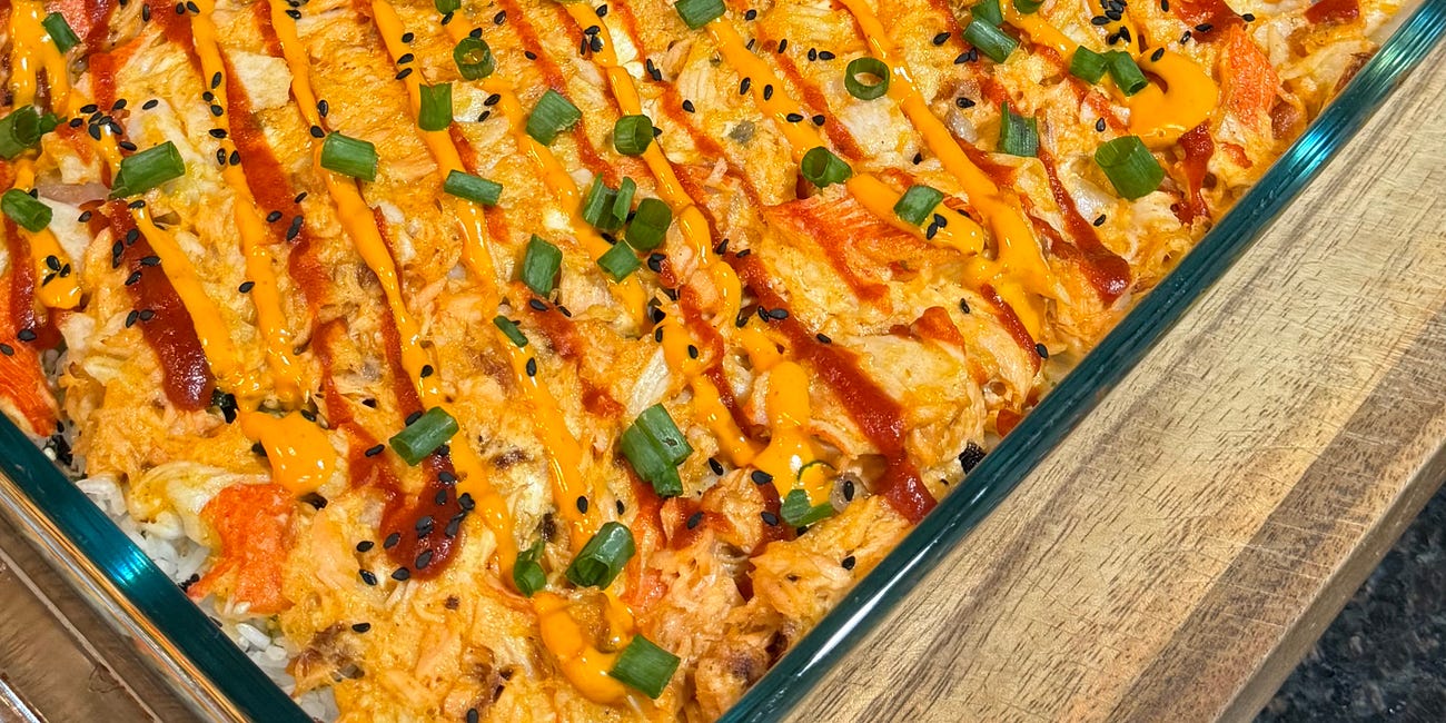 Sushi Bake: A Healthier Twist on a Japanese Favorite