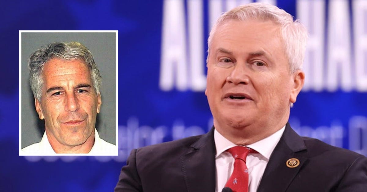 Rep. James Comer Says Epstein Files May Have Been DESTROYED in Massive Government Cover-Up