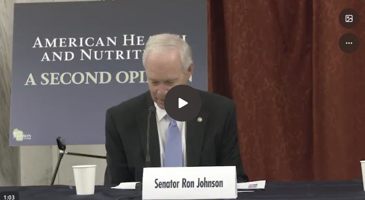 Sen. Ron Johnson: Pandemic Was Used to Frighten and Control the Public on a Global Scale